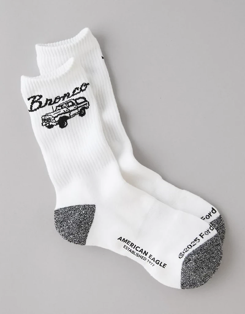 AE Bronco Terry Crew Socks