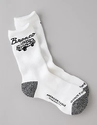 AE Bronco Terry Crew Socks