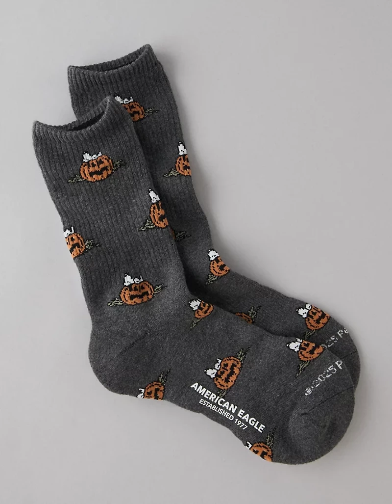 Mi-chaussettes classiques d’Halloween Snoopy AE