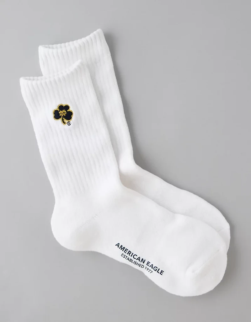 AE Notre Dame Fighting Irish Crew Socks