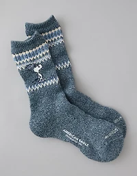 AE Snoopy Crew Socks