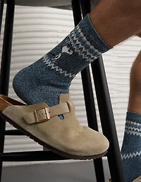 AE Snoopy Crew Socks