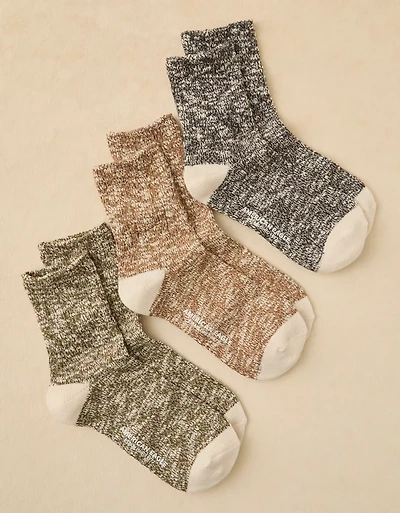 AE Marl Camp Socks 3-Pack