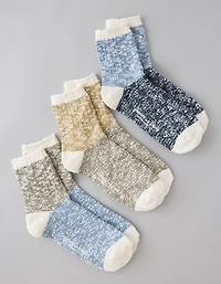 AE Marled Camp Crew Socks 3-Pack