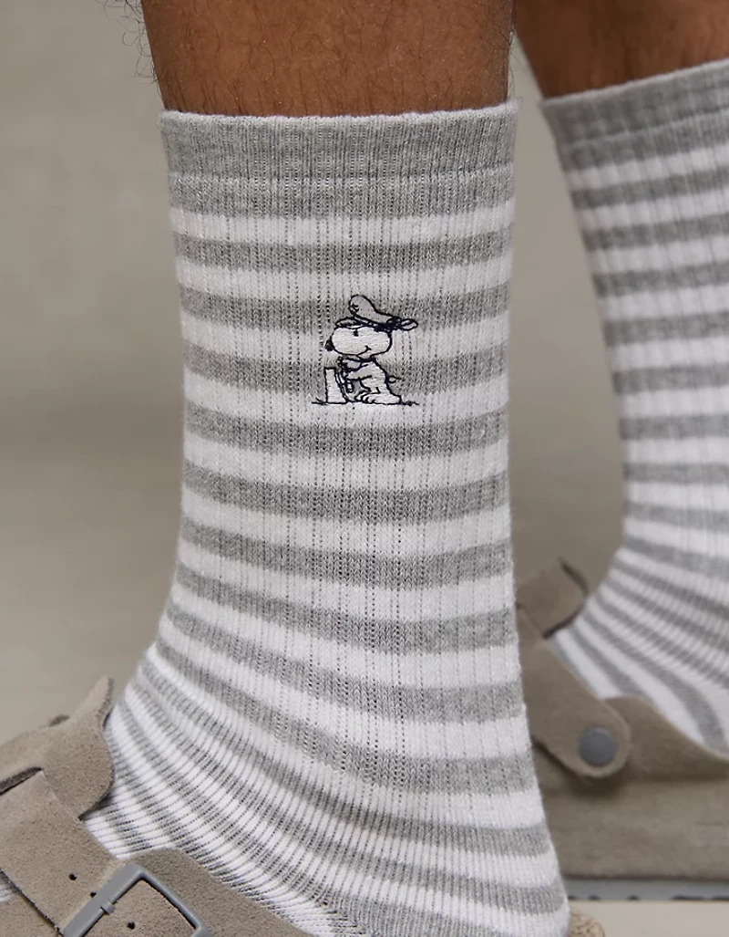AE Snoopy Crew Socks
