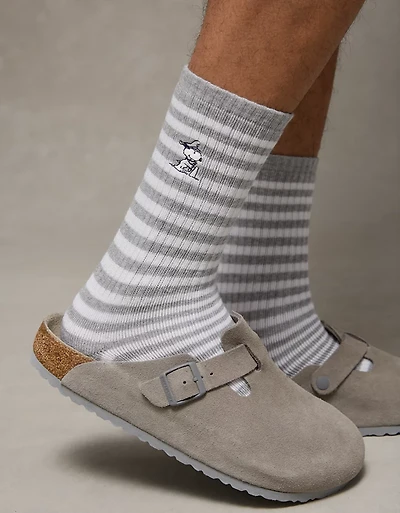 AE Snoopy Crew Socks