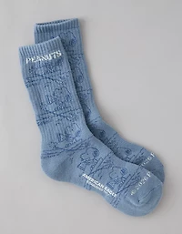 AE Peanuts Crew Socks