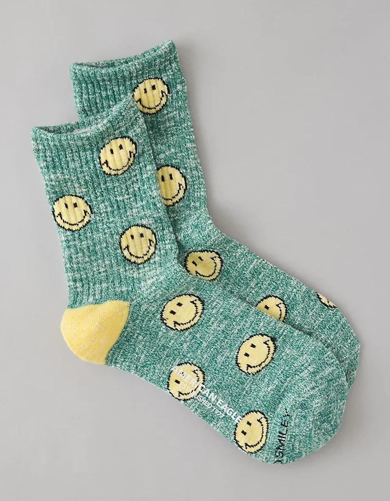 AE | Smiley® Crew Socks