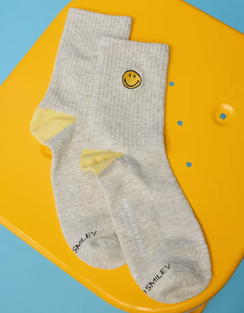 Mi-chaussettes Smiley® | AE