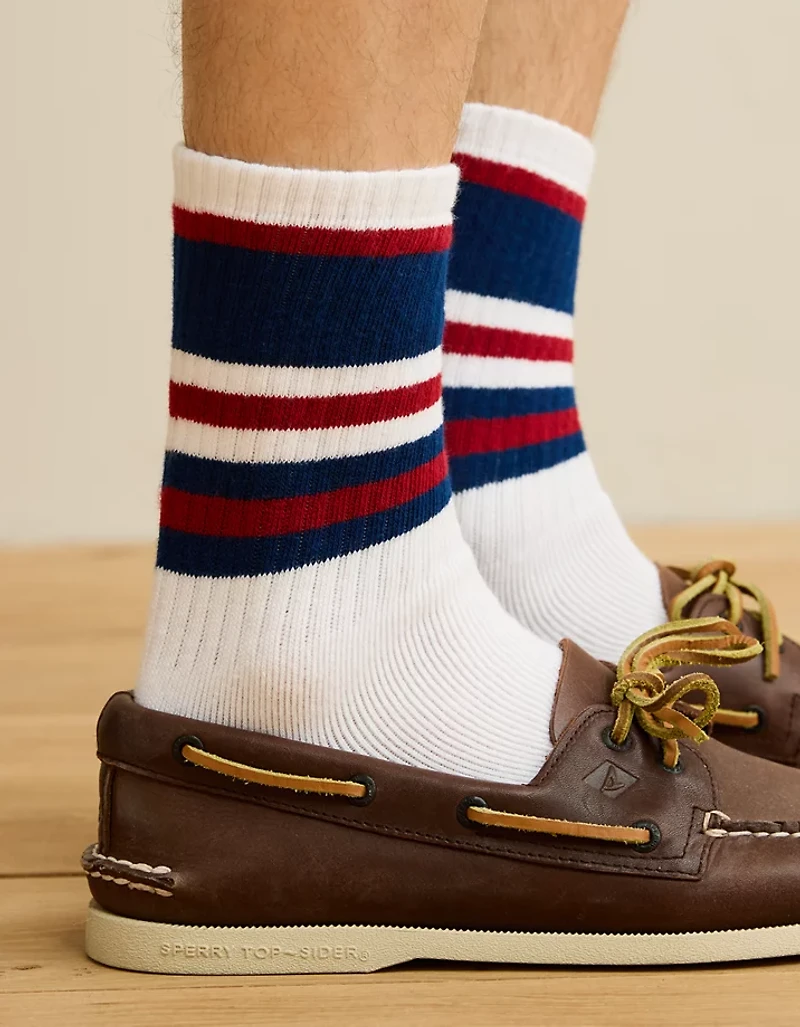 Mi-chaussettes en tissu éponge AE