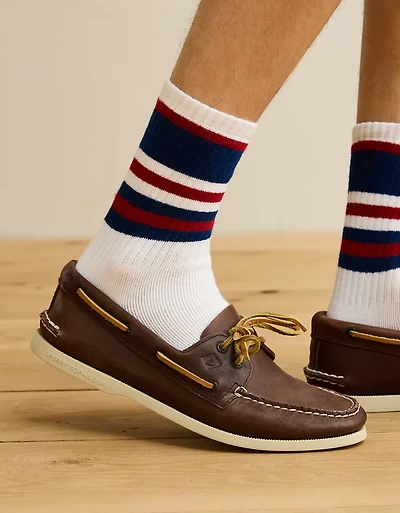Mi-chaussettes en tissu éponge AE