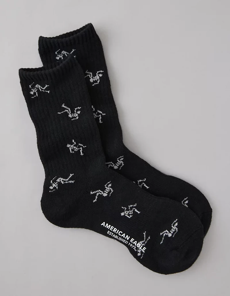 AE Graphic Crew Socks