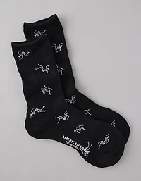 AE Graphic Crew Socks