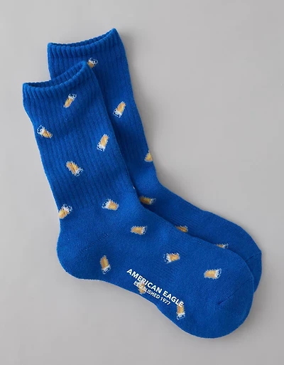 Mi-chaussettes avec graphique AE