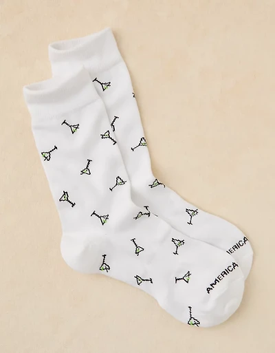 AE Classic Graphic Crew Socks