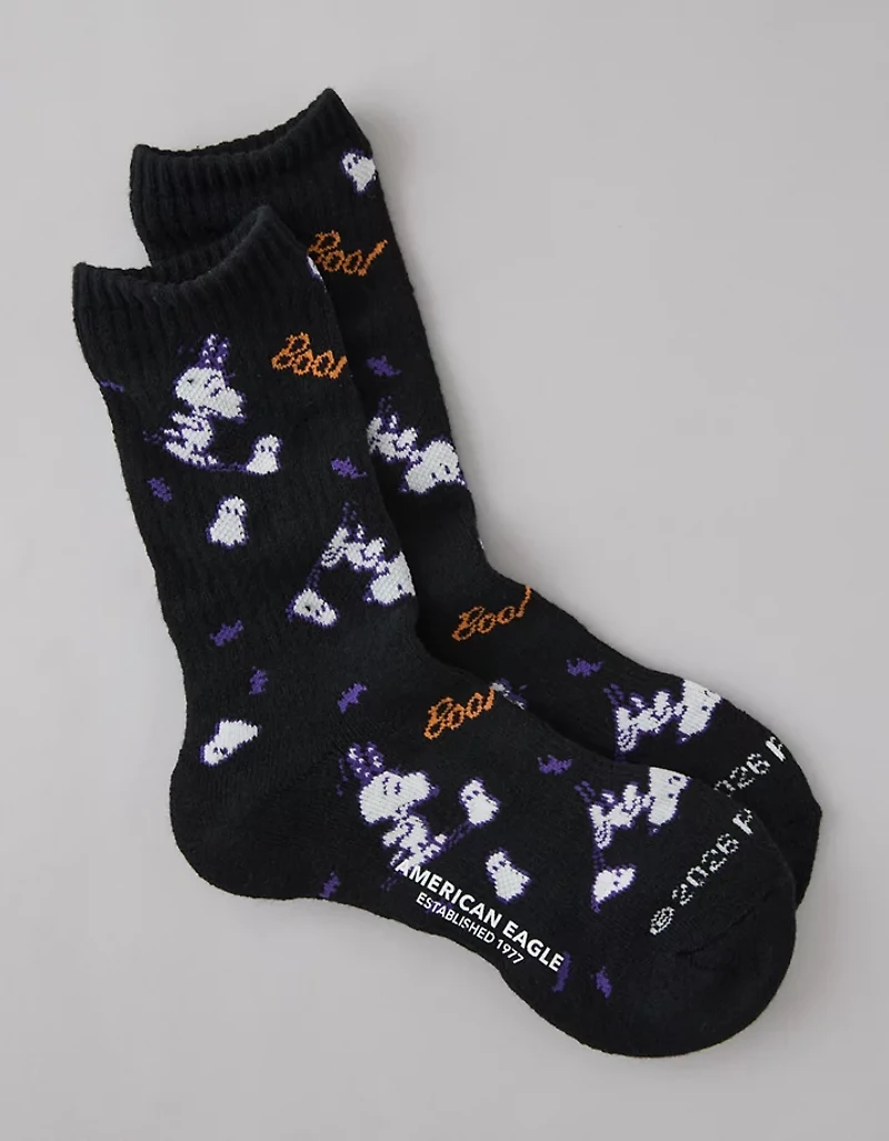 AE Snoopy Halloween Crew Socks