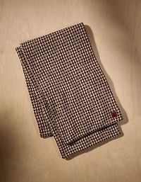 AE x Tru Kolors Knit Houndstooth Scarf