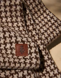 AE x Tru Kolors Knit Houndstooth Scarf