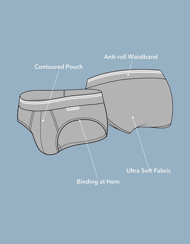 AEO Men's Ultra Soft Brief