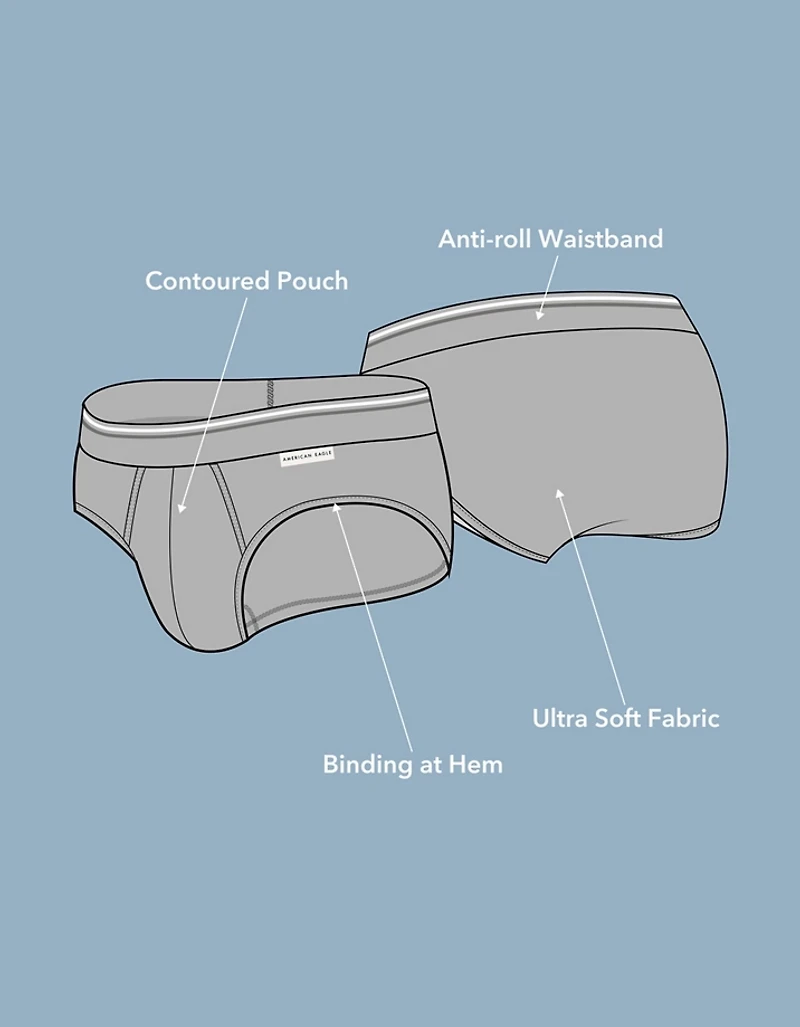AEO Men's Ultra Soft Brief
