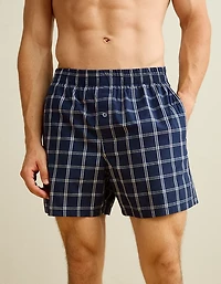 AEO Caleçon Boxeur classique poche en popeline à pour hommes