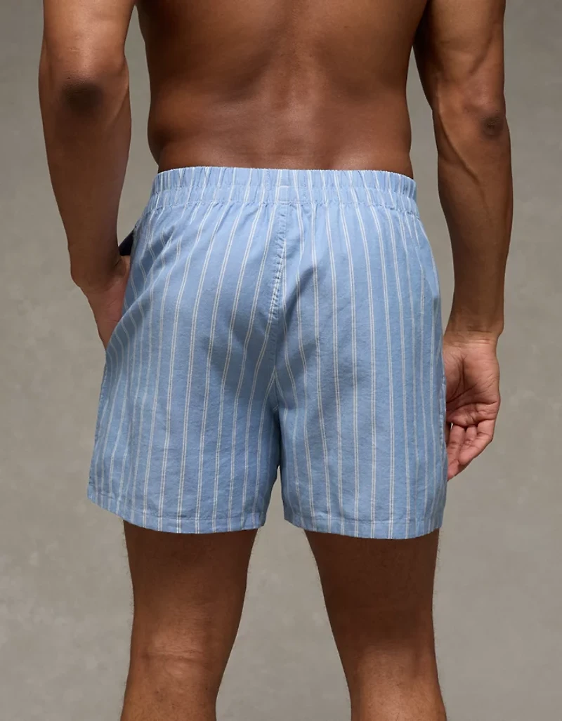 AEO Men's Poplin Classic Pocket Boxer Short