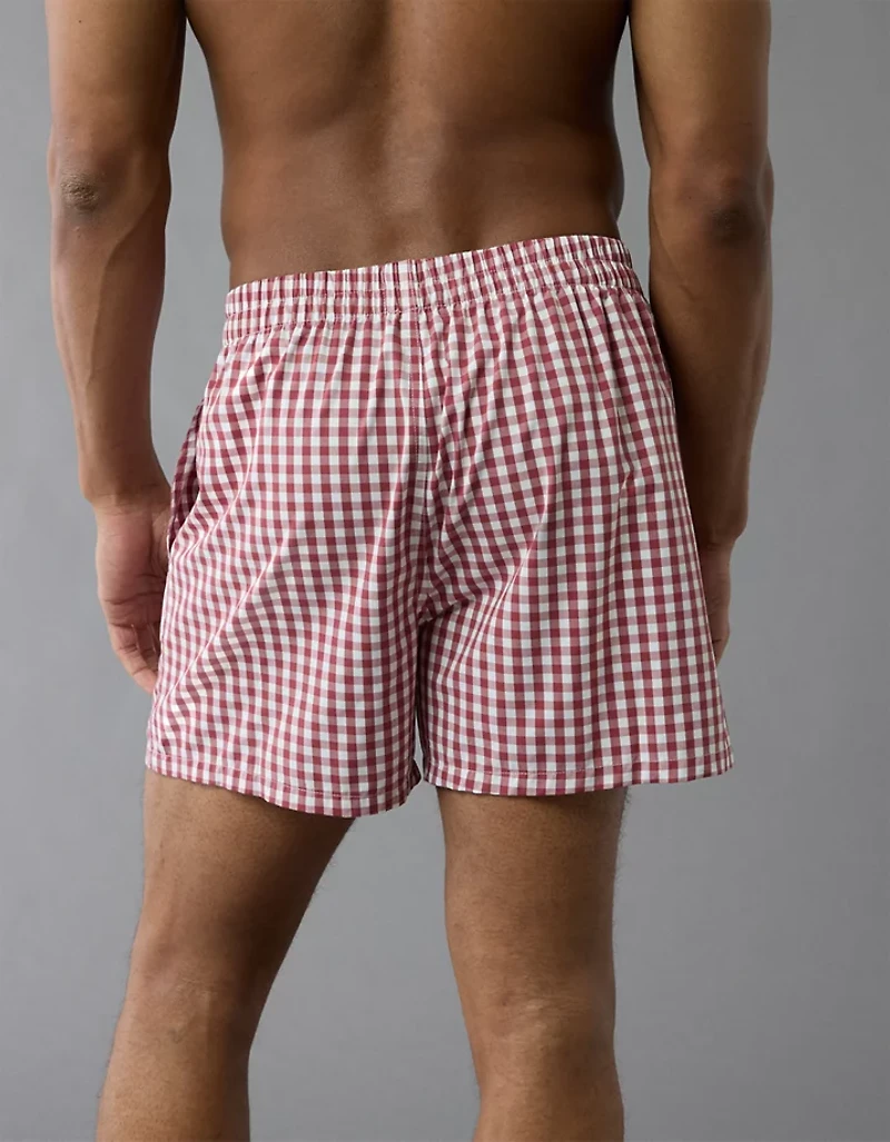 AEO Men's Poplin Pocket Boxer Short