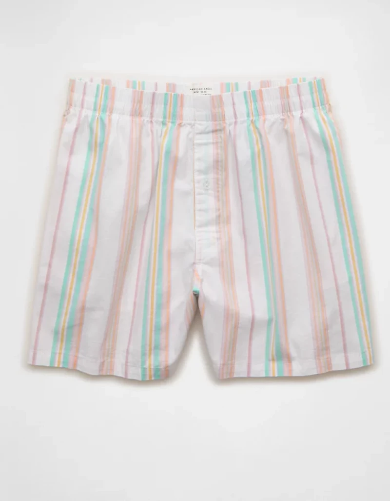 AEO Pride Men's Poplin Classic Pocket Boxer Short