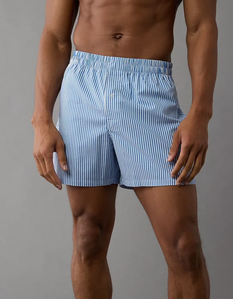 AEO Men's Poplin Pocket Boxer Short