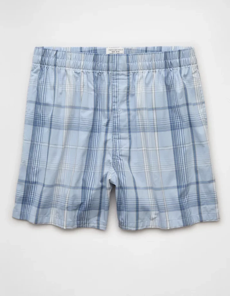 AEO Men's Poplin Pocket Boxer Short