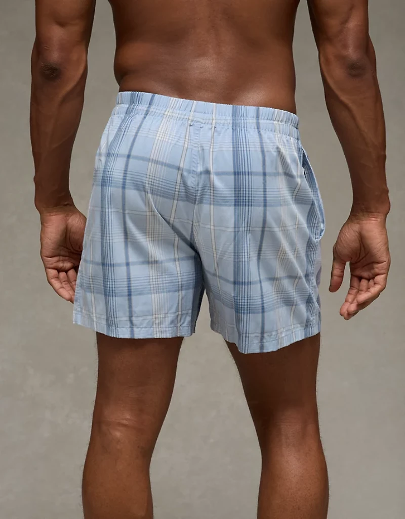 AEO Men's Poplin Pocket Boxer Short