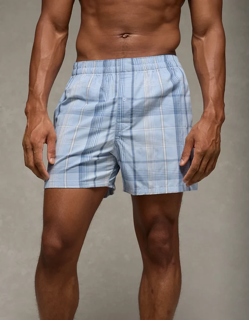AEO Men's Poplin Pocket Boxer Short