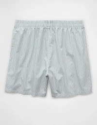 AEO Men's Striped Poplin Pocket Boxer Short