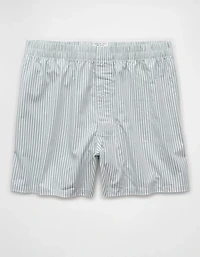 AEO Men's Striped Poplin Pocket Boxer Short
