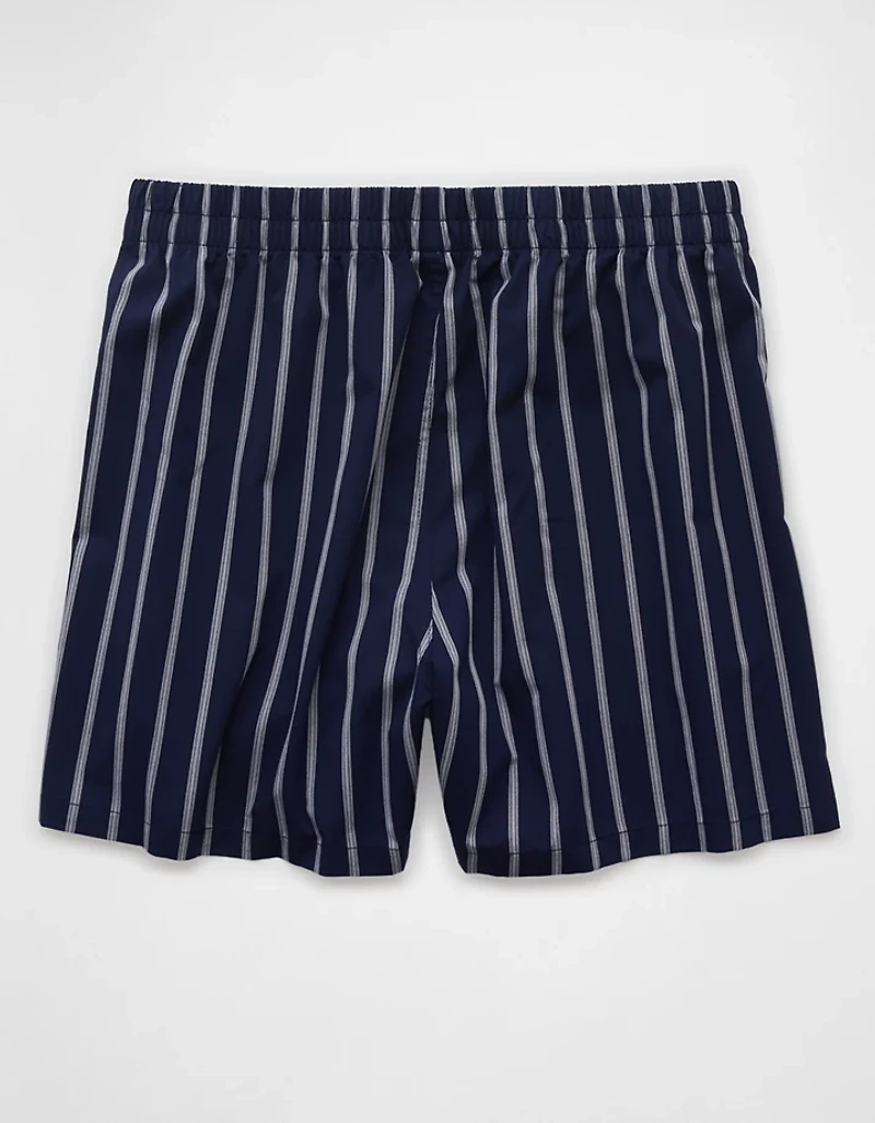 Caleçon boxeur à poche en popeline pour hommes AEO