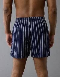 Caleçon boxeur à poche en popeline pour hommes AEO