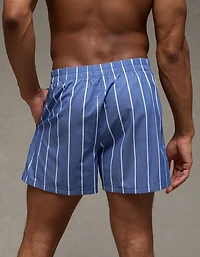 Caleçon boxeur à poche en popeline pour hommes AEO