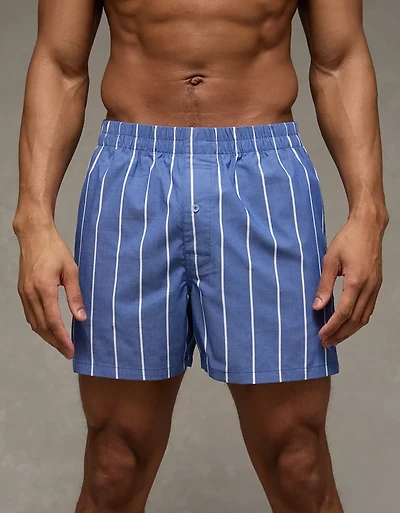 AEO Men's Poplin Pocket Boxer Short
