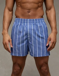 Caleçon boxeur à poche en popeline pour hommes AEO