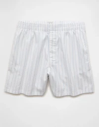 Caleçon boxeur classique à poche en popeline pour hommes AEO