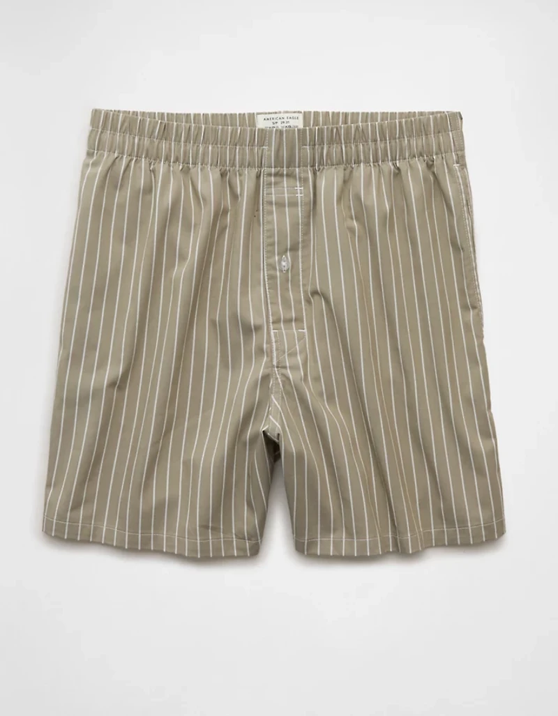 AEO Men's Poplin Pocket Boxer Short