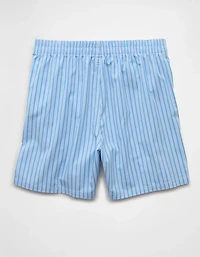 AEO Men's Striped Poplin Pocket Boxer Short