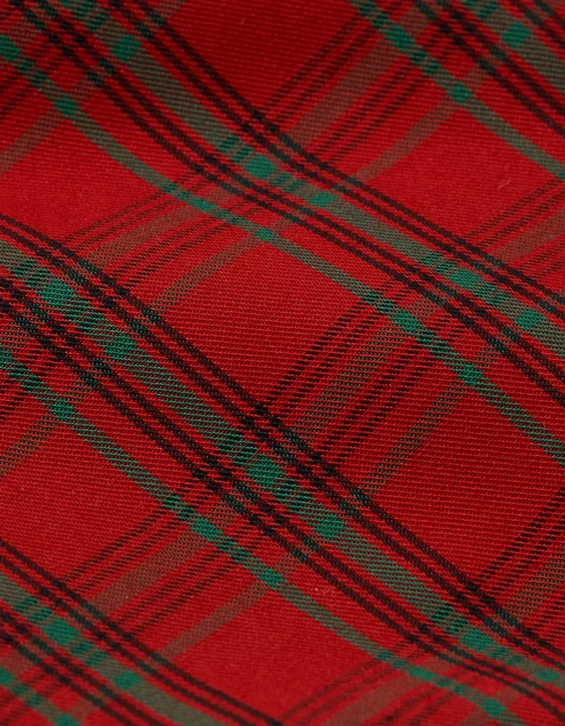 AEO Men's Plaid Stretch Poplin Pocket Boxer