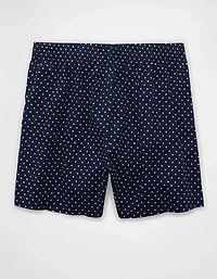 AEO Men's Polka Dots Poplin Pocket Boxer Short