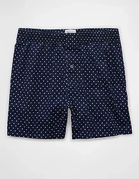 AEO Men's Polka Dots Poplin Pocket Boxer Short