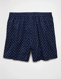 AEO Men's Polka Dots Poplin Pocket Boxer Short