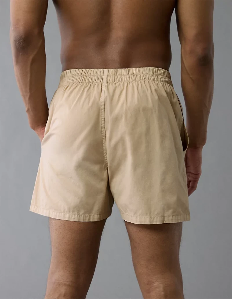 AEO Men's Poplin Pocket Boxer Short