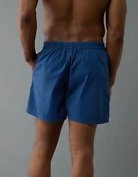 Caleçon boxeur à poche en popeline pour hommes AEO
