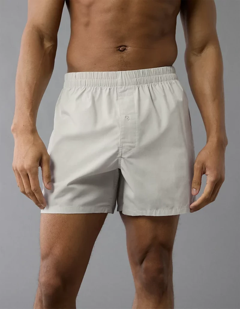 AEO Men's Poplin Pocket Boxer Short