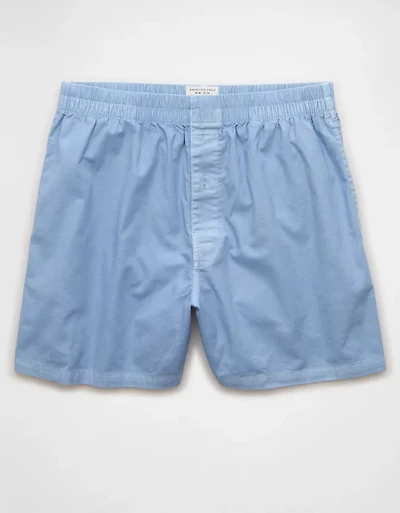 AEO Men's Poplin Classic Pocket Boxer Short
